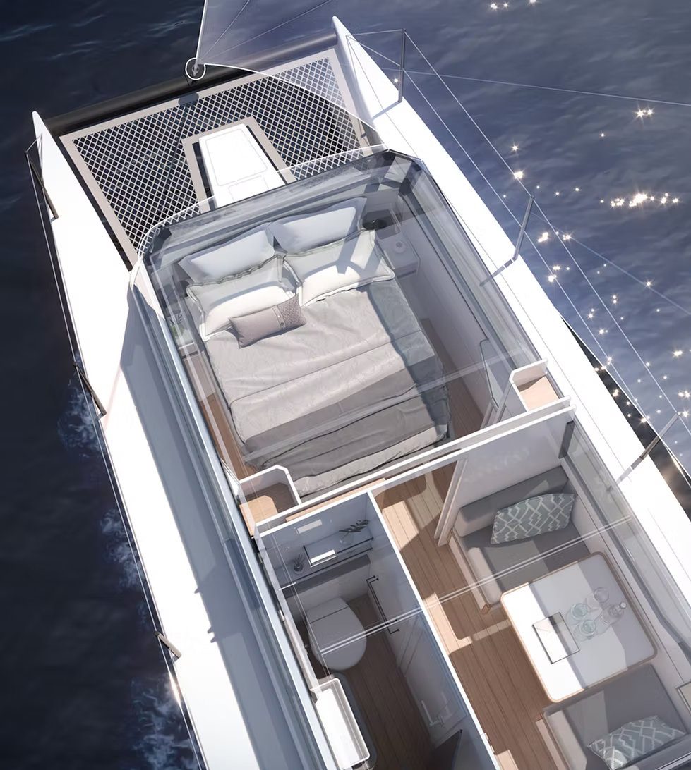 Hop Yacht 30 vista superior